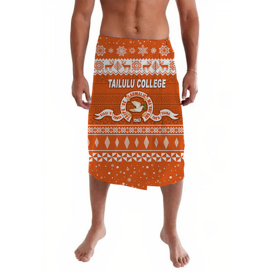 Tonga Tailulu College Christmas Lavalava Simple Style