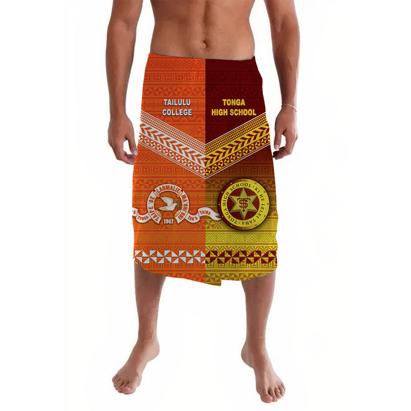 Tonga Tailulu College And Tonga High School Lavalava Together Unique Style