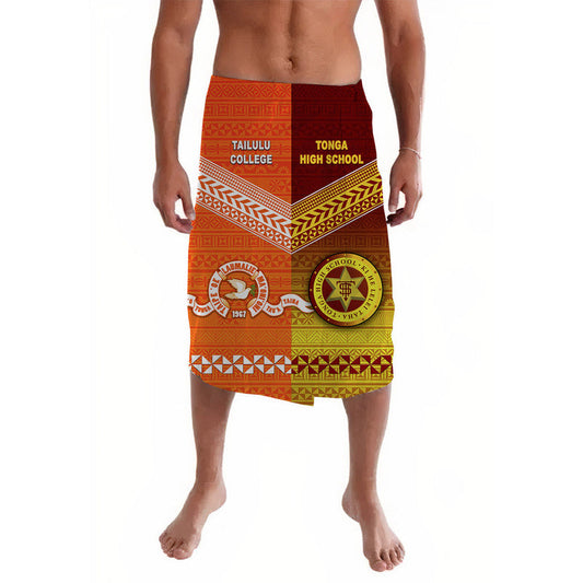 Tonga Tailulu College And Tonga High School Lavalava Together Unique Style