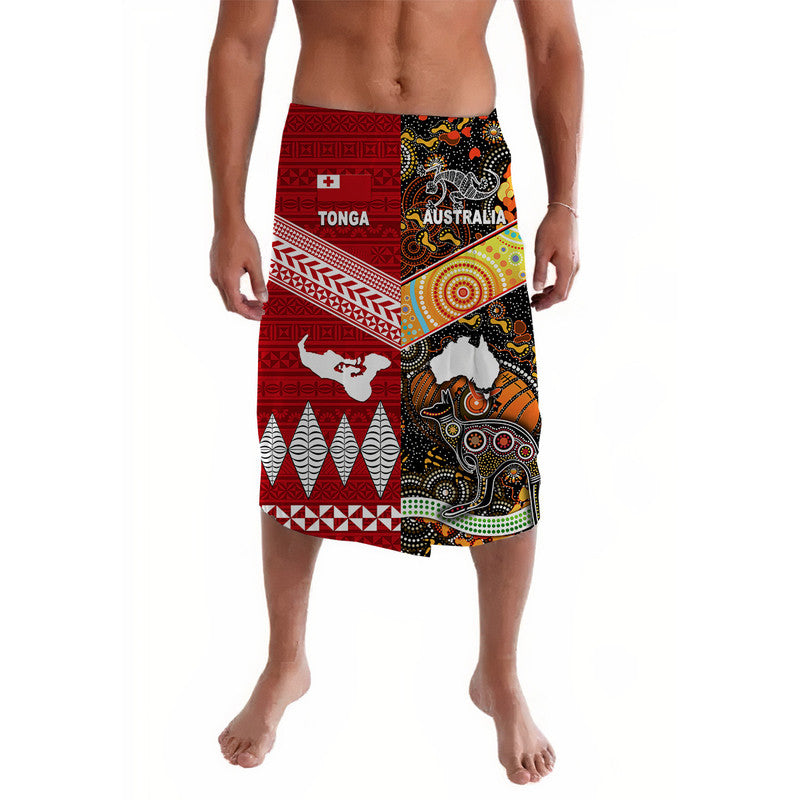 Tonga Ngatu And Australia Aboriginal Lavalava Together