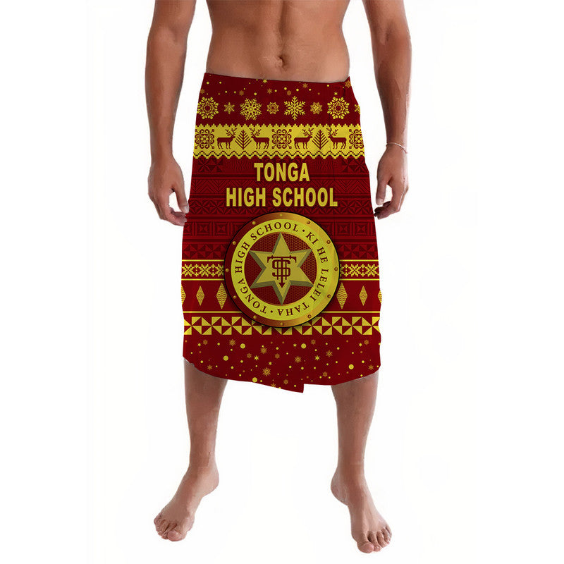 Tonga High School Christmas Lavalava Simple Style