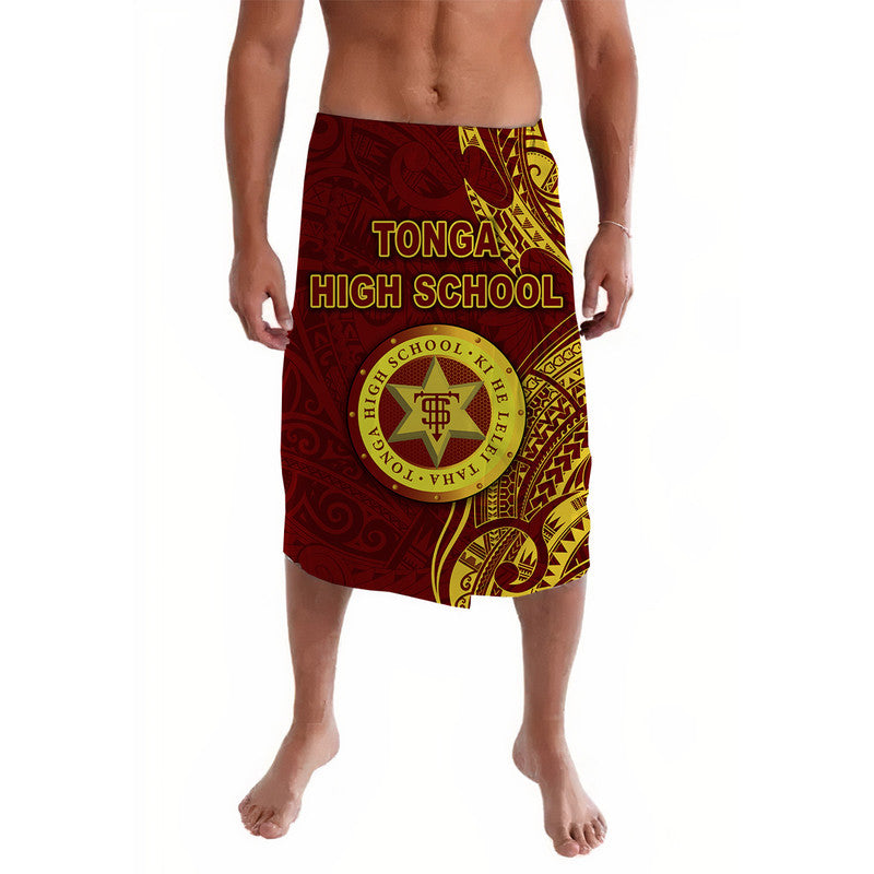 Tonga High School Lavalava Simple Vibes - Maroon
