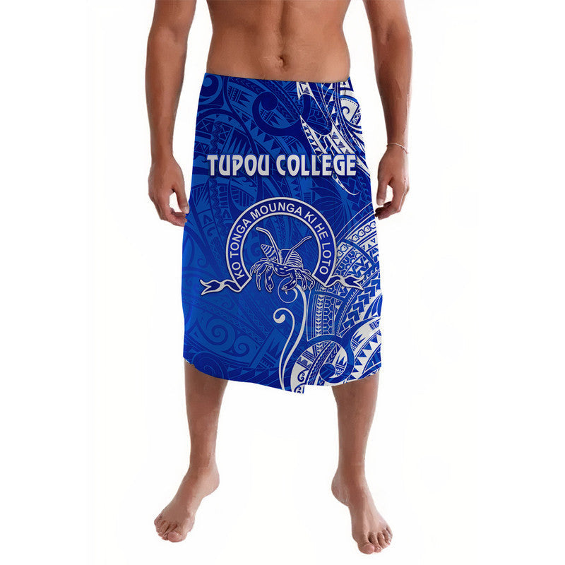Tonga Tupou College Lavalava Simple Vibes - Blue