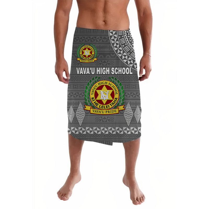 Tonga Vava u High School Lavalava Simple Style - Full Grey