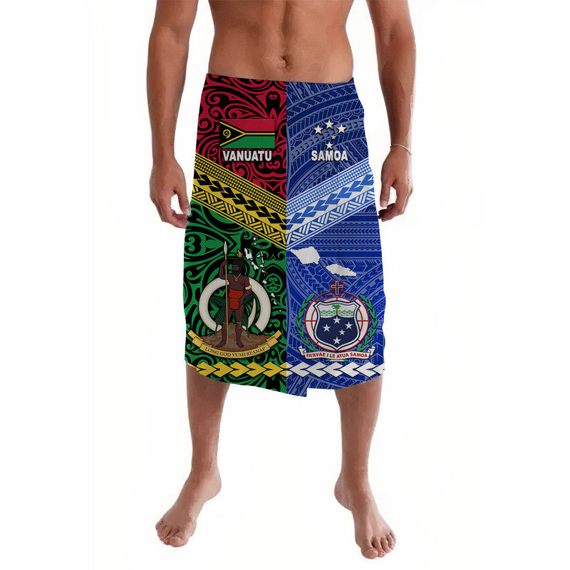 Samoa And Vanuatu Lavalava Together