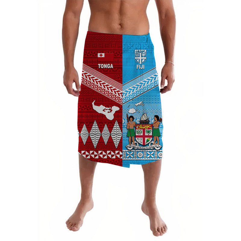 Tonga Ngatu And Fiji Tapa Lavalava Together