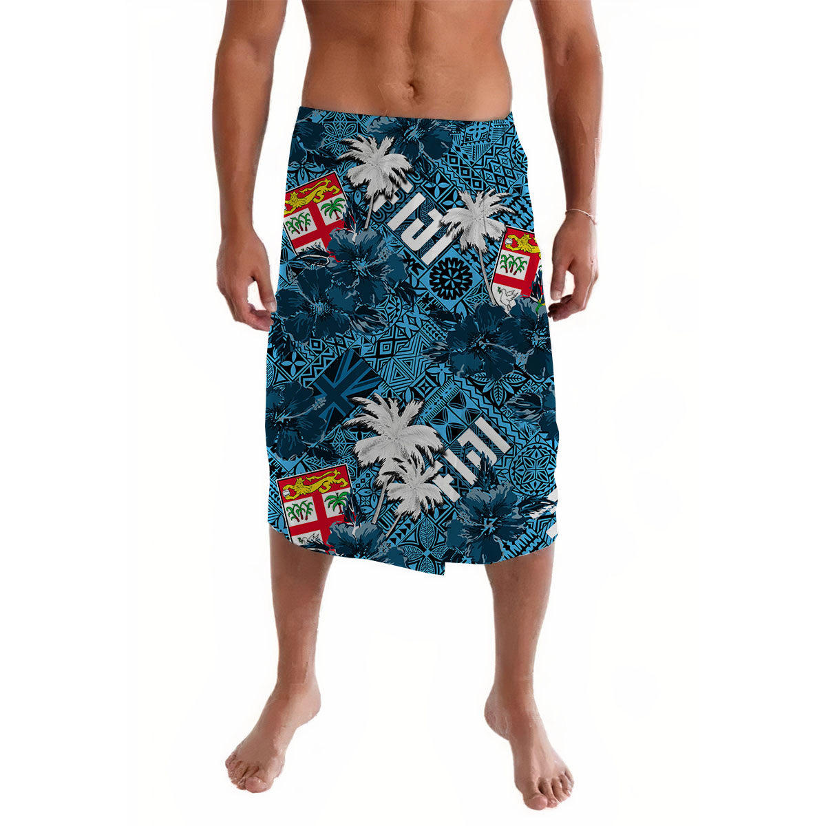 Fiji Hibiscus Lavalava Hawaii Style No.1