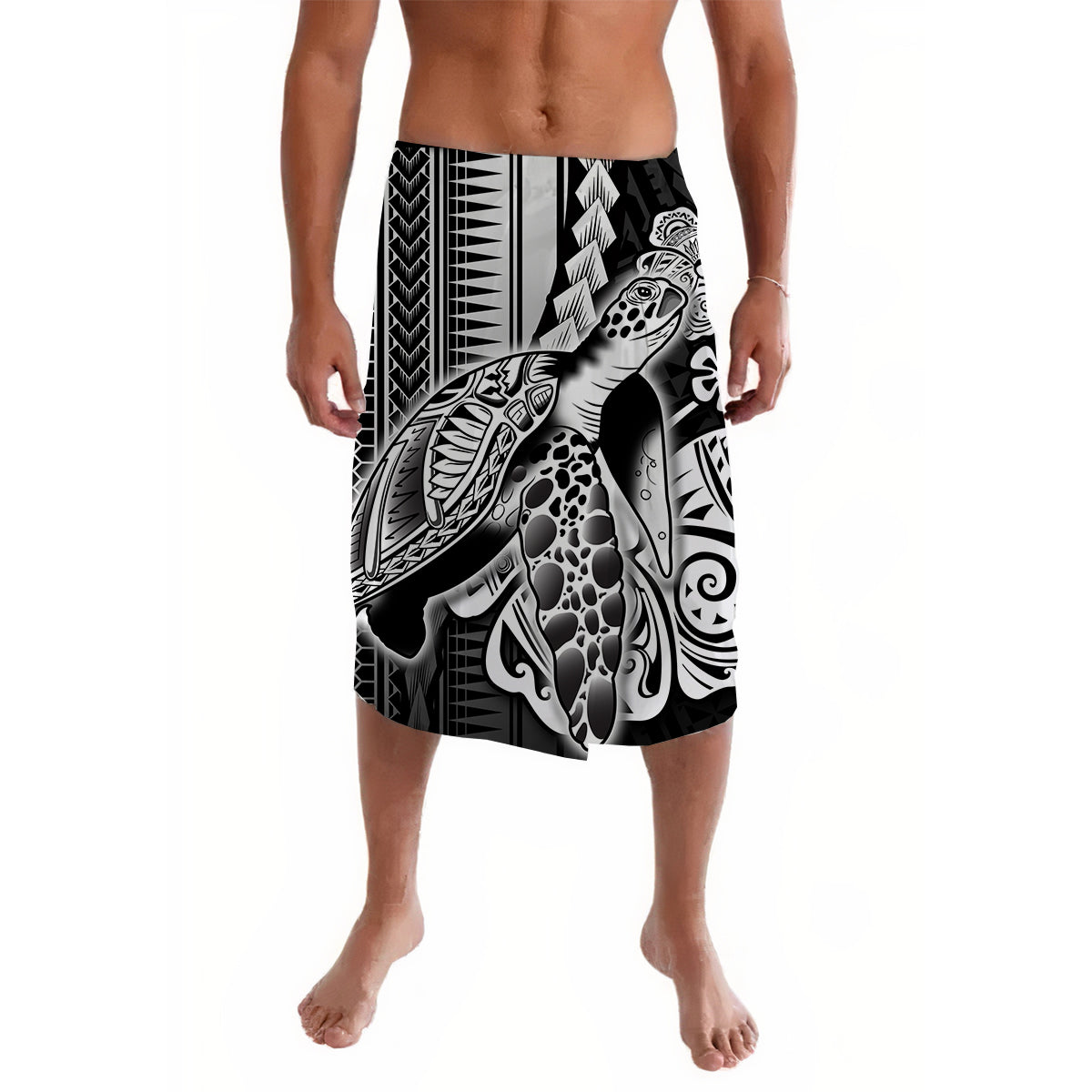Polynesian Turtle Lavalava Style No.4