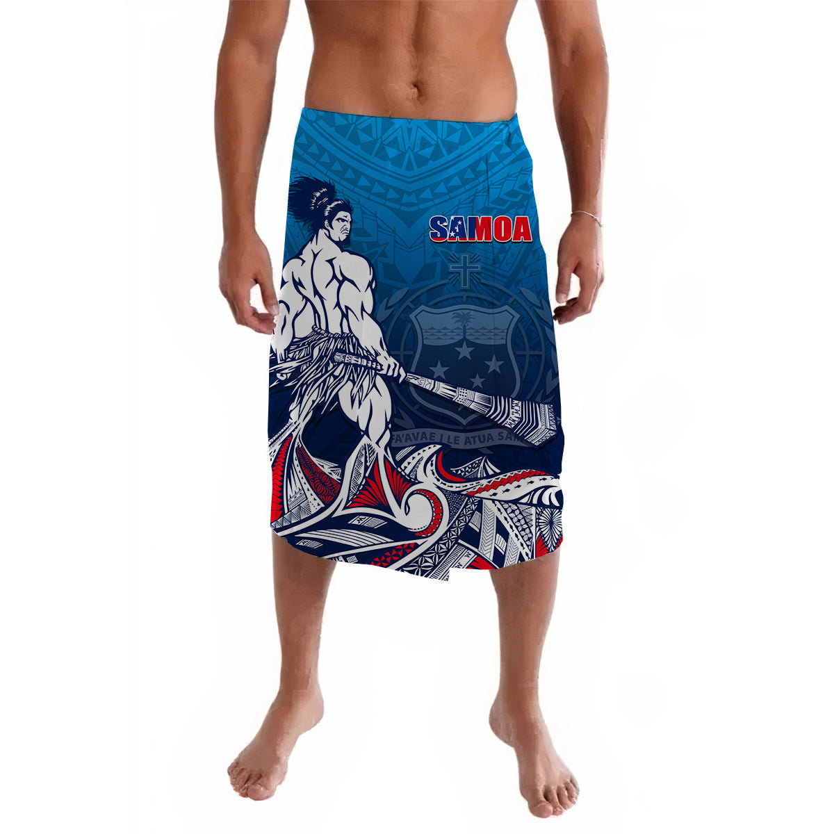 Samoa Warrior Lavalava Polynesian No.1