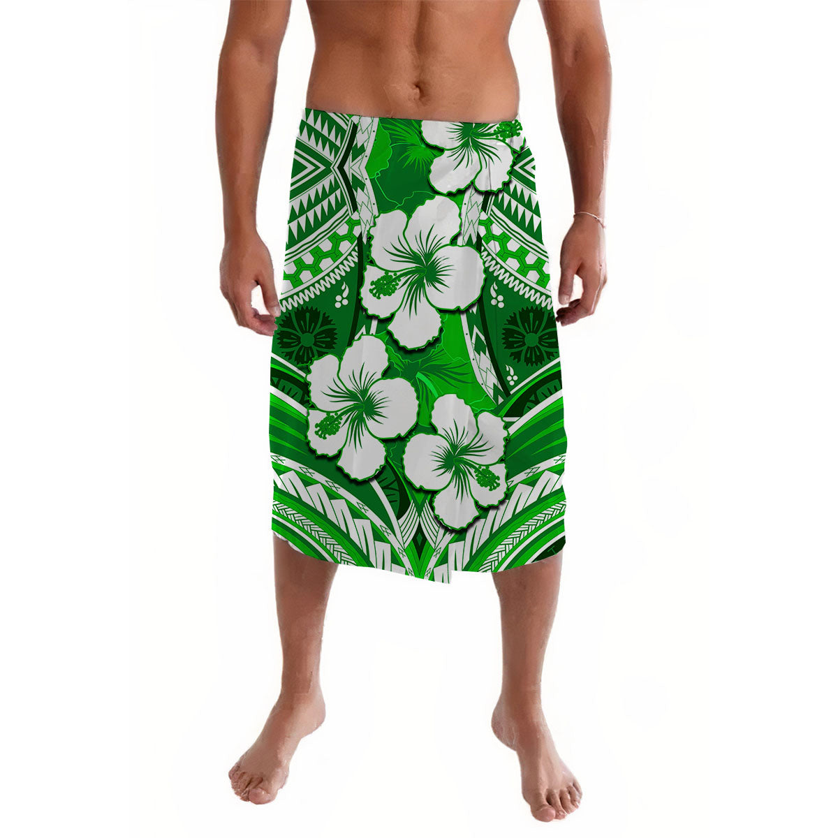 Hibiscus Lavalava Fiji Patterns Green