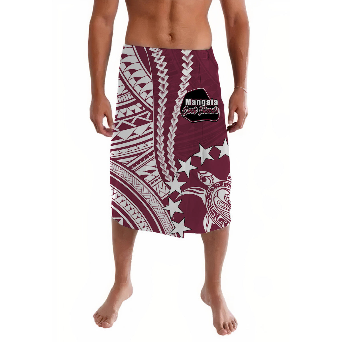 Cook Islands Mangaia Polynesian Lavalava