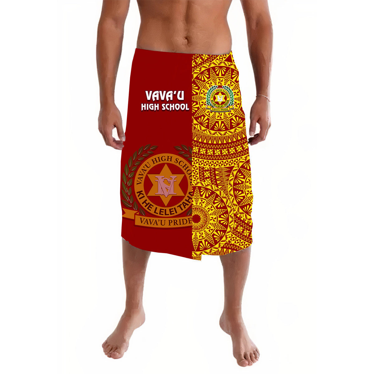 Tonga Vavau High School Lavalava Tongan Ngatu Pattern