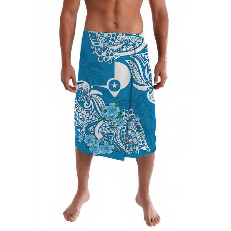 FSM Yap State Lavalava Polynesian Floral Tribal