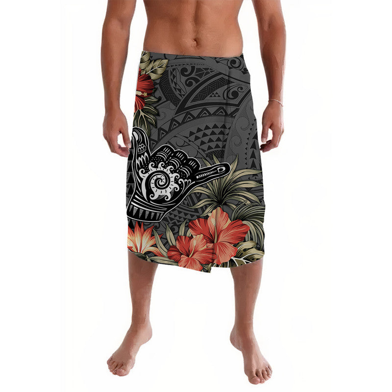 Hawaii Shaka Surf Hand Sign Lavalava Polynesian Vintage Vibes