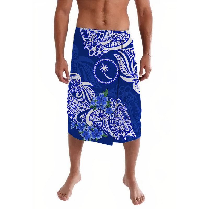 FSM Chuuk State Lavalava Polynesian Floral Tribal