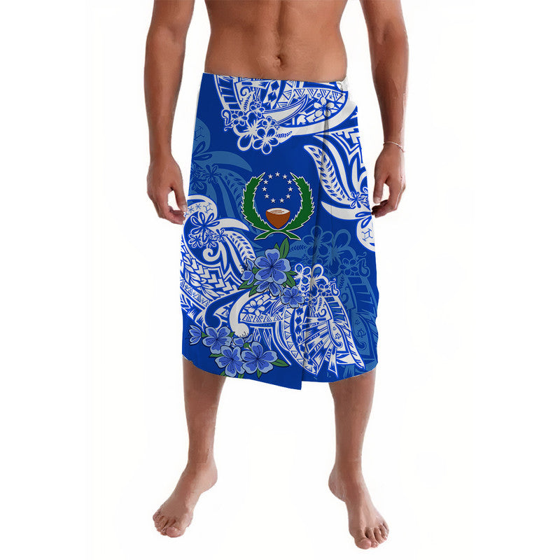 FSM Pohnpei State Lavalava Polynesian Floral Tribal