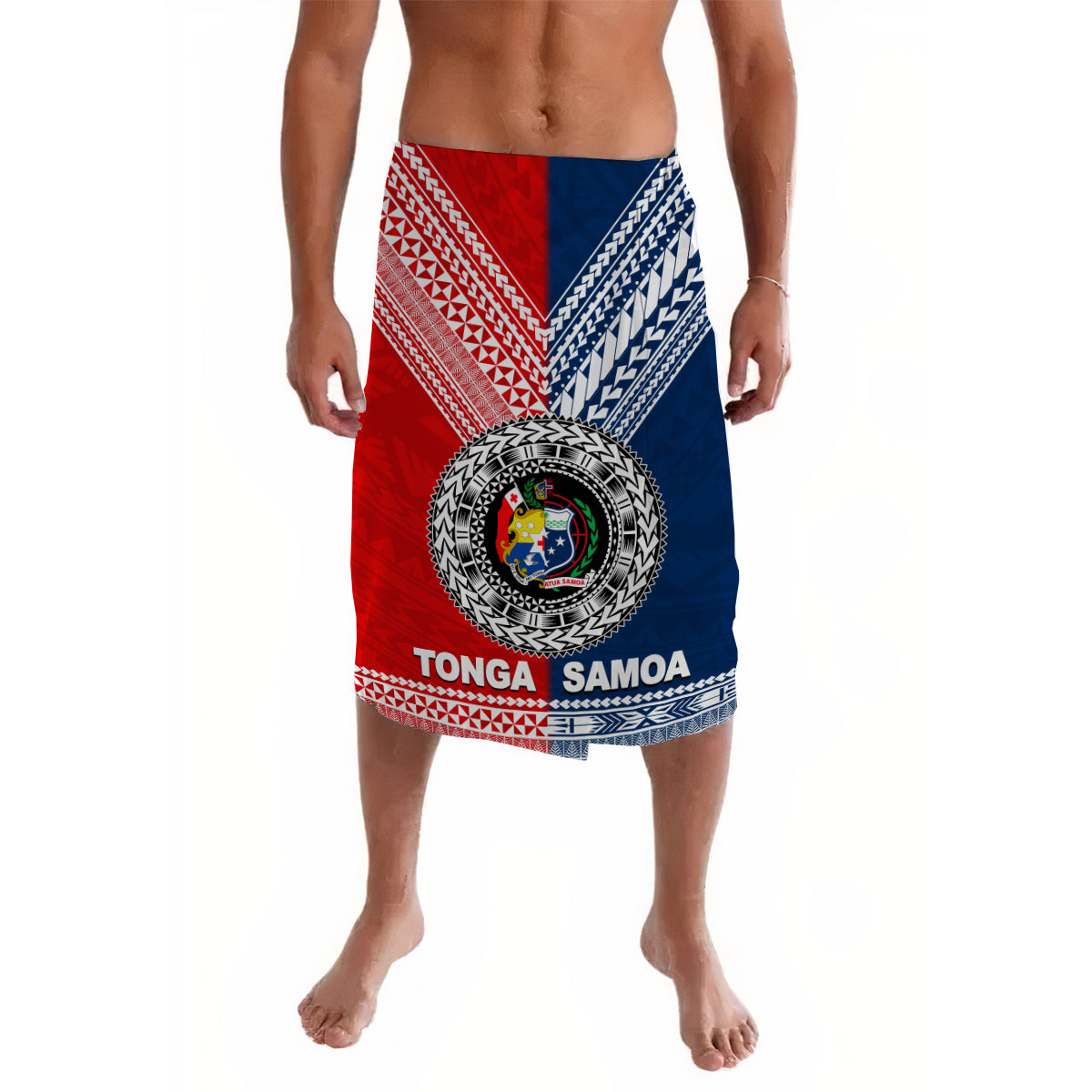 Tonga And Samoa TokoUso Polynesian Lavalava