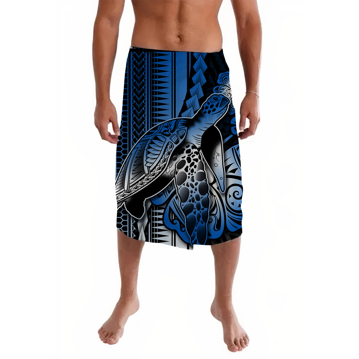 Polynesian Turtle Lavalava Style No.5