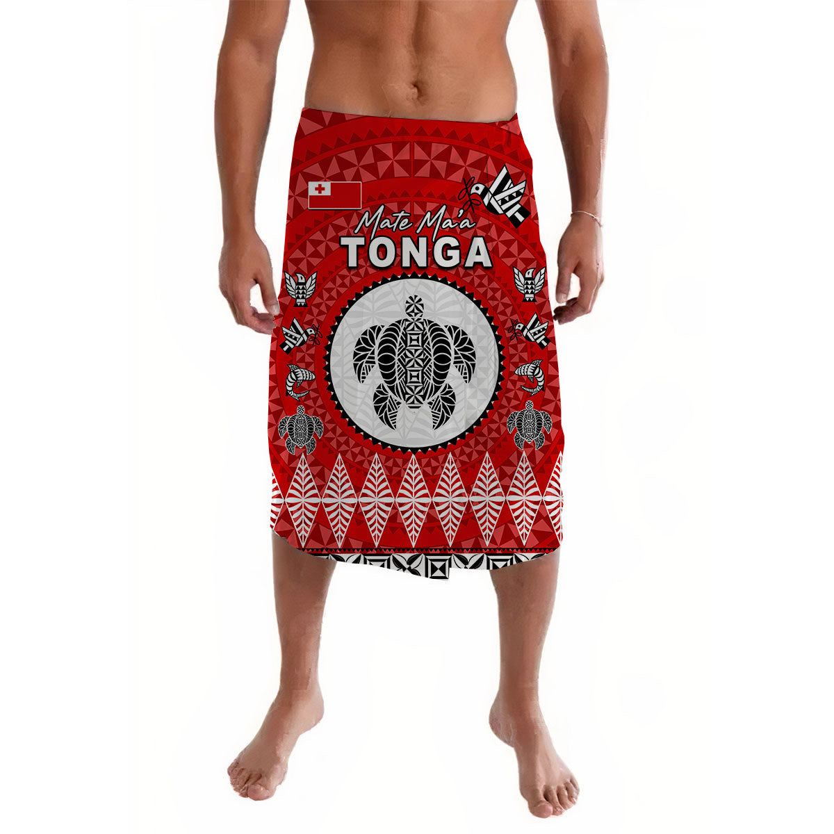 Mate Ma'a Tonga Ngatu Fonu Rugby Lavalava