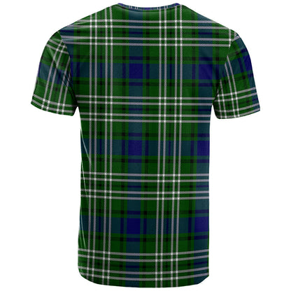 Printivon Learmonth Clan DNA In Me Tartan Crest T Shirt