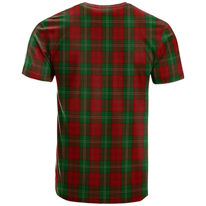 Printivon Lennox Clan DNA In Me Tartan Crest T Shirt