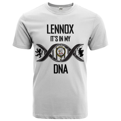 Printivon Lennox Clan DNA In Me Crest T Shirt