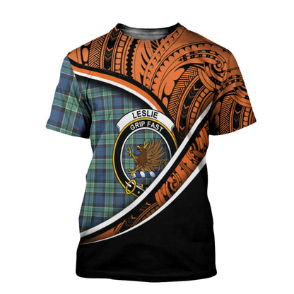 Printivon Leslie Hunting Ancient T Shirt Pattern Polynesian 