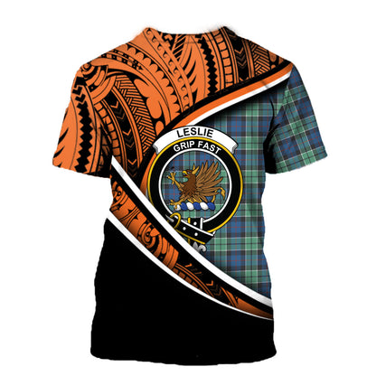 Printivon Leslie Hunting T Shirt Pattern Polynesian