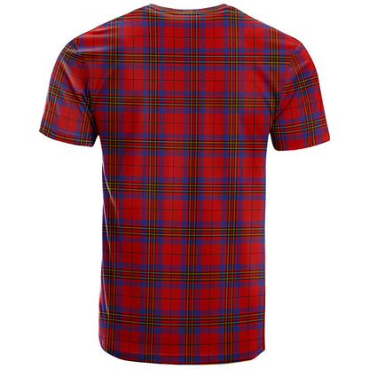 Printivon Leslie Modern Clan DNA In Me Tartan Crest T Shirt