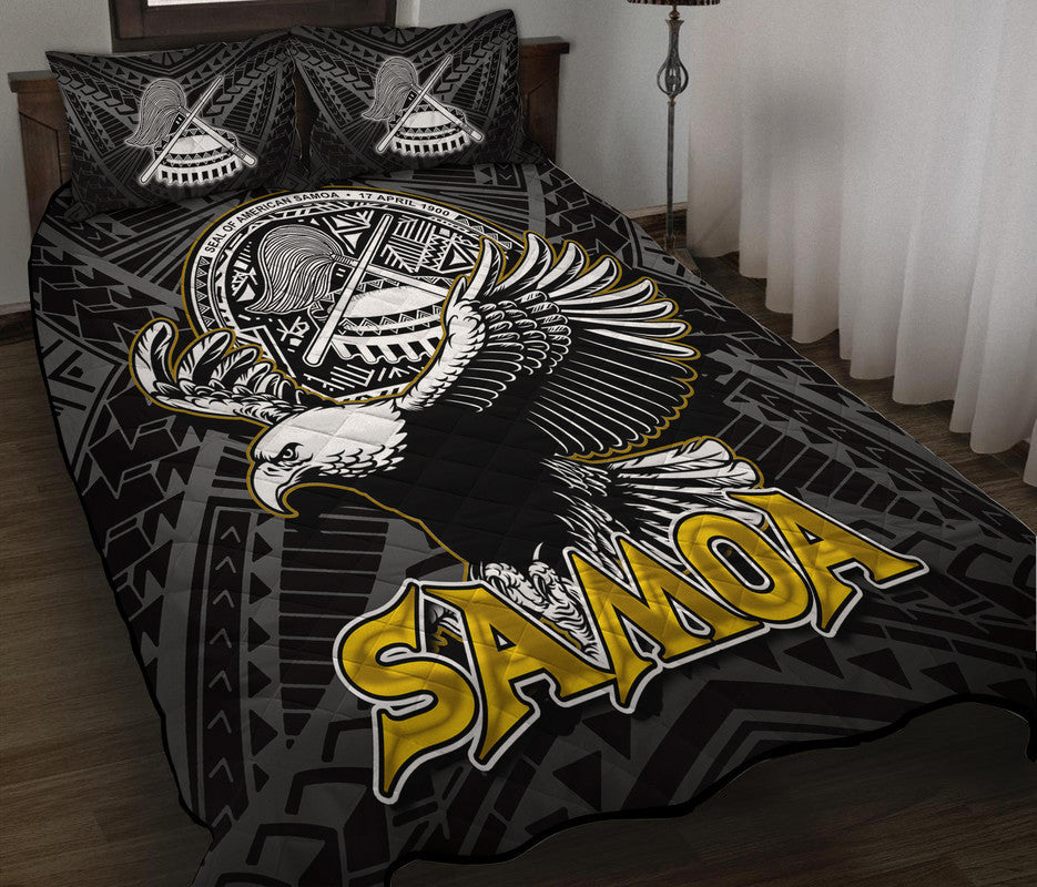 Seal of American Samoa Quilt Bed Set