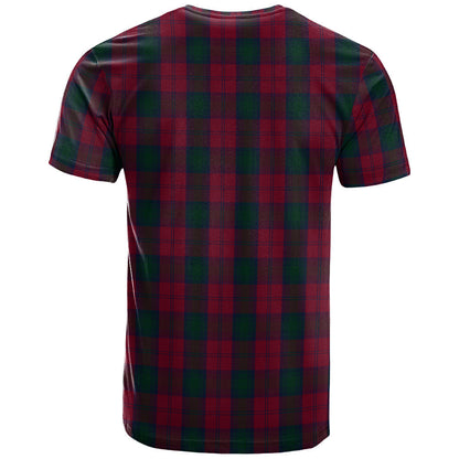 Printivon Lindsay 01 Clan DNA In Me Tartan Crest T Shirt