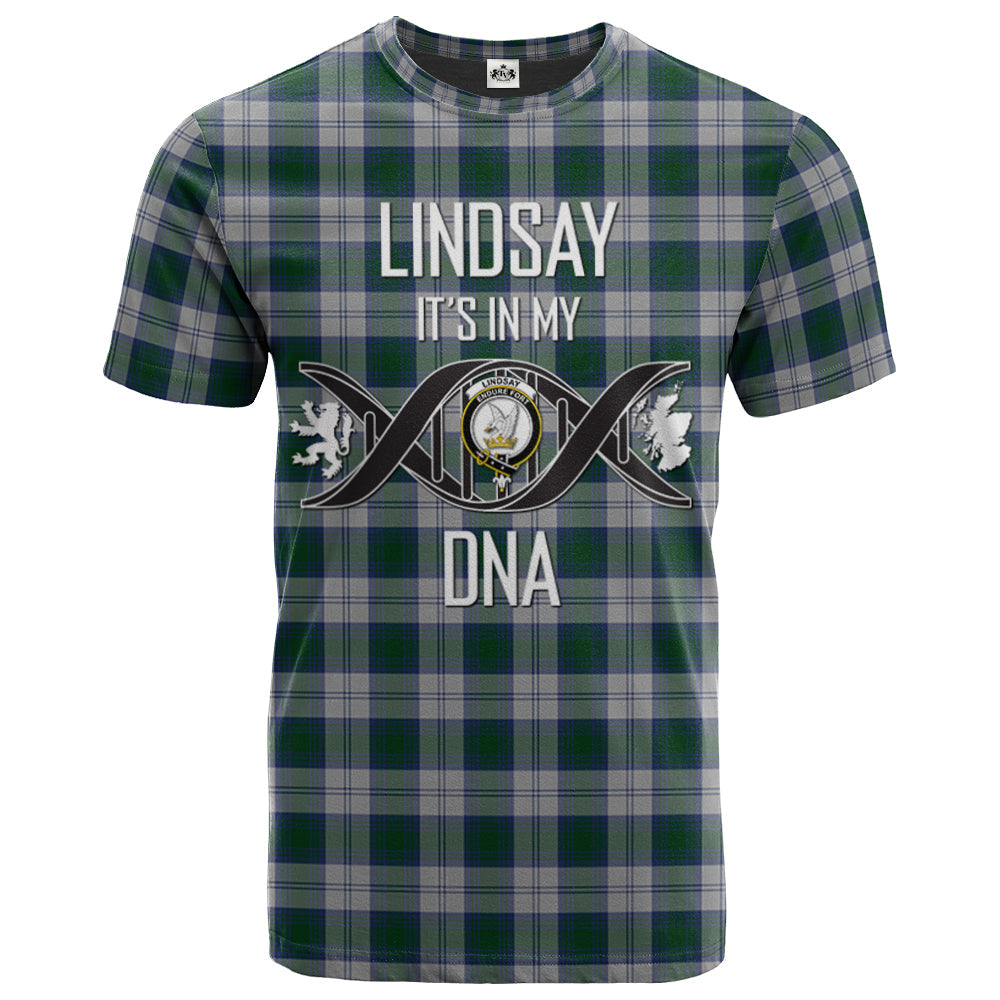 Printivon Lindsay Dress Clan DNA In Me Tartan Crest T Shirt