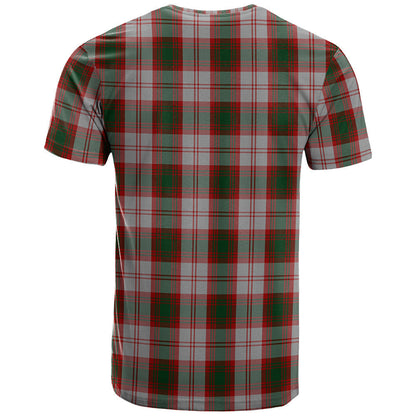 Printivon Lindsay Dress Red Clan DNA In Me Tartan Crest T Shirt