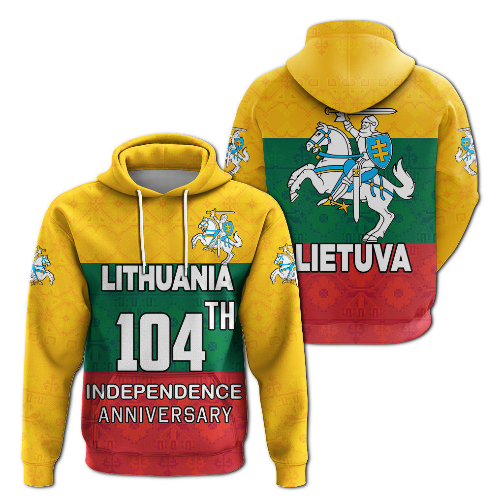 Lithuania 104th Independence Anniversary Hoodie