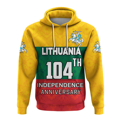 Lithuania 104th Independence Anniversary Hoodie