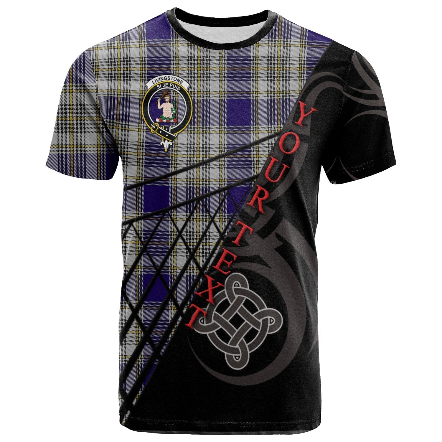 Printivon Livingston (MacLea) Dress T Shirt Pattern Celtic 