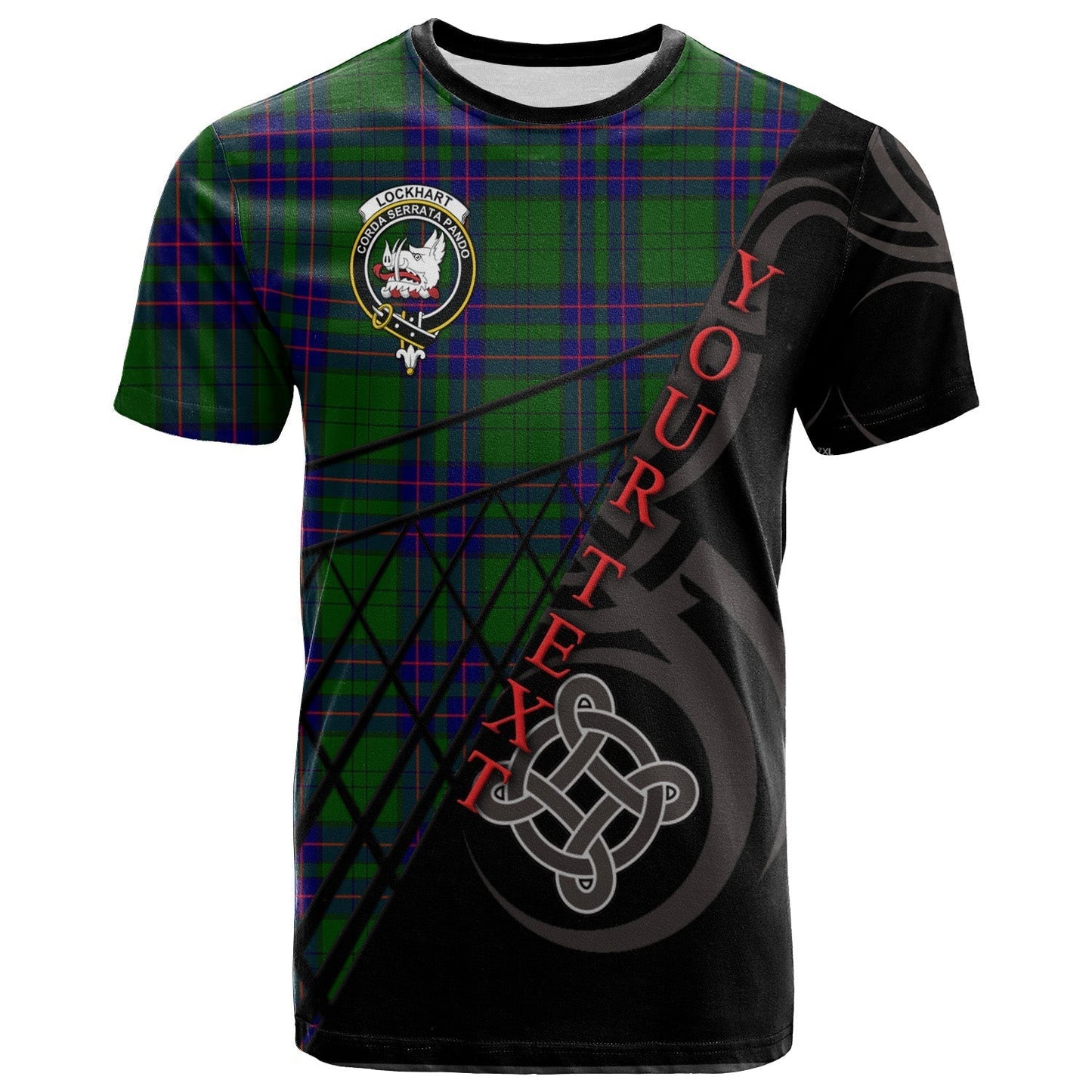 Printivon Lockhart Modern T Shirt Pattern Celtic 