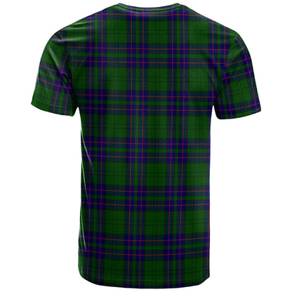 Printivon Lockhart Modern Clan DNA In Me Tartan Crest T Shirt