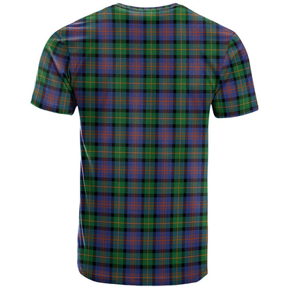 Printivon Logan Ancient Clan DNA In Me Tartan Crest T Shirt