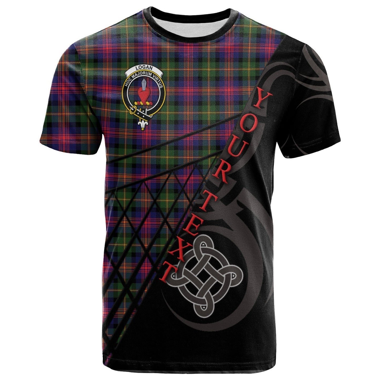 Printivon Logan Modern T Shirt Pattern Celtic 