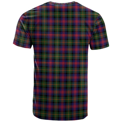 Printivon Logan Modern Clan DNA In Me Tartan Crest T Shirt