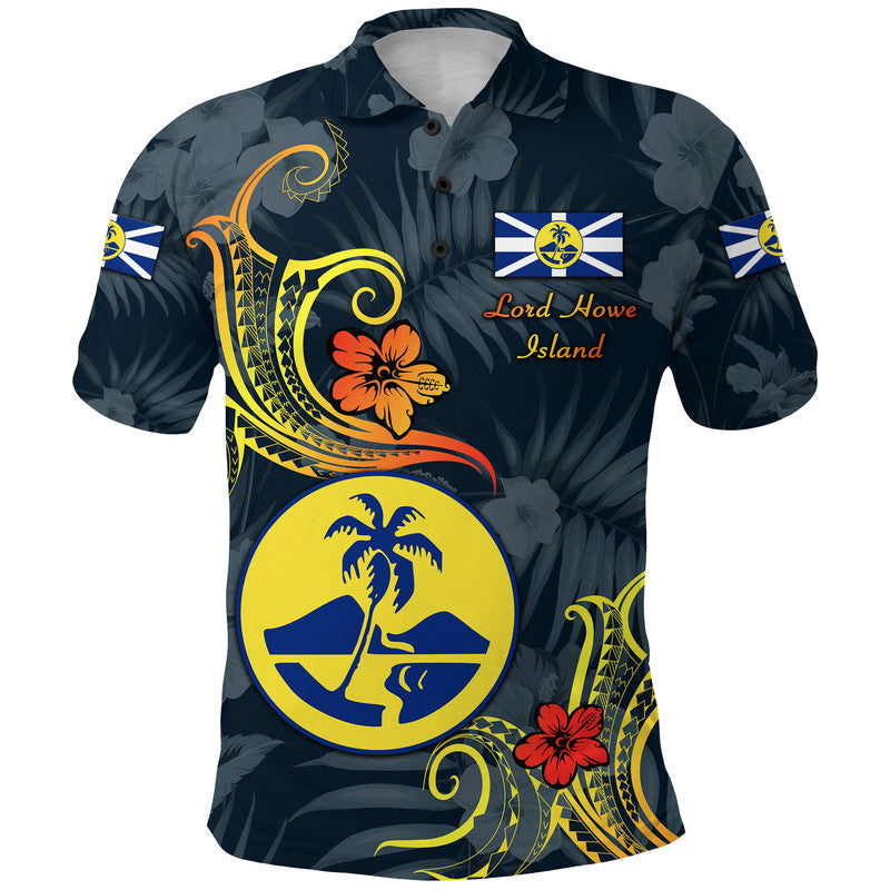 Lord Howe Island Polo Shirt Unique Polynesian - Gradient Vibes