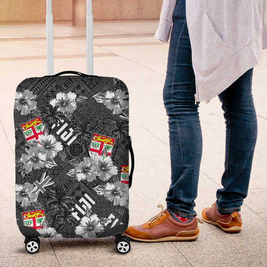 Fiji Hibiscus Luggage Cover Hawaii Style No.3