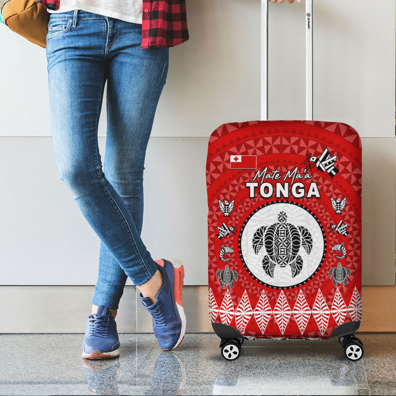 Mate Ma'a Tonga Ngatu Fonu Rugby Luggage Cover