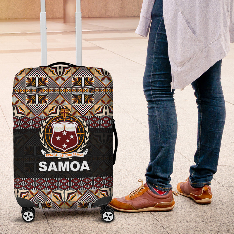 Samoa Luggage Cover Siapo Patterns
