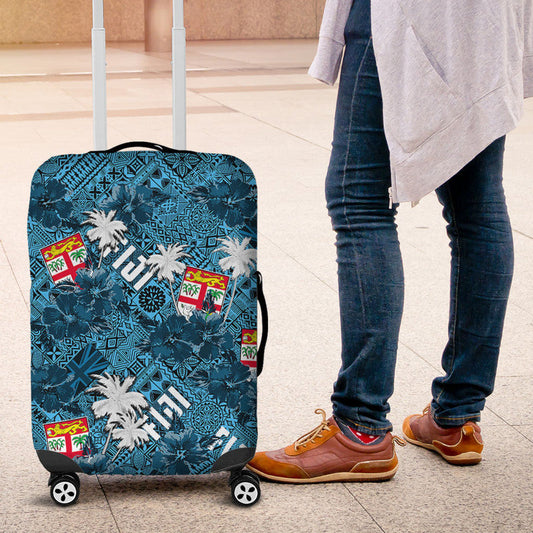 Fiji Hibiscus Luggage Cover Hawaii Style No.1