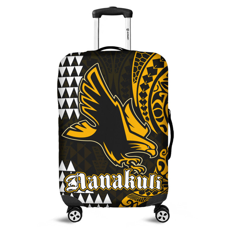 Hawaii Nanakuli High School Luggage Cover Tribal Kakau