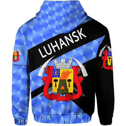 Ukraine Luhansk Hoodie Sporty Style