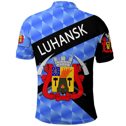 Ukraine Luhansk Polo Shirt Sporty Style