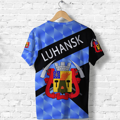 Ukraine Luhansk T Shirt Sporty Style